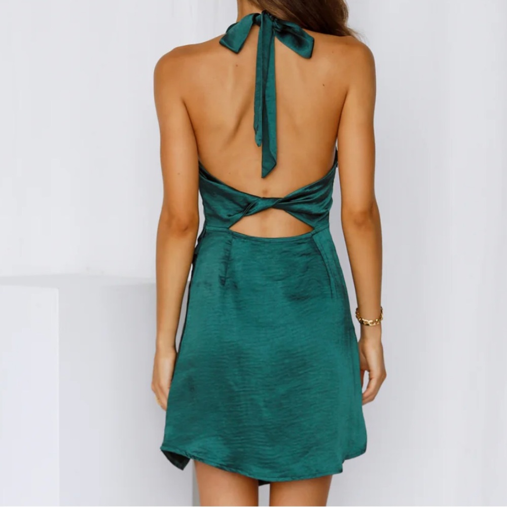 Heavy Heart Dress Jade - Hello Molly